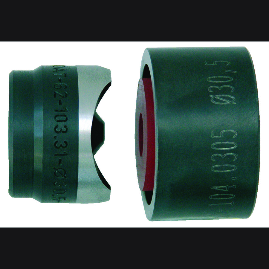 Gatenpons inzetstuk metrisch 25