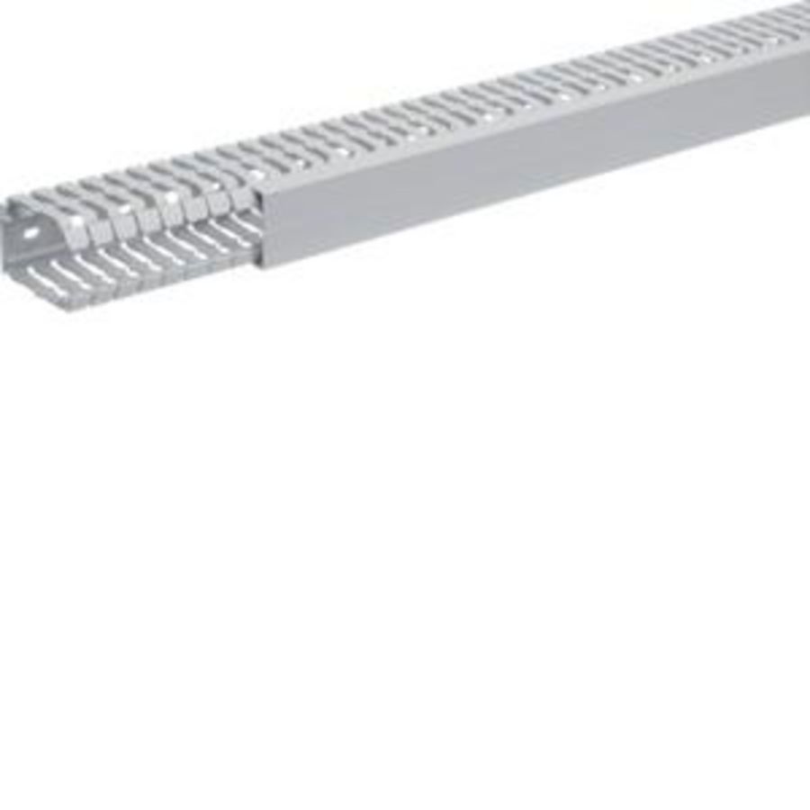 Lengte a 2m. Bedradingskoker BA7 + deksel 60x40 mm grijs