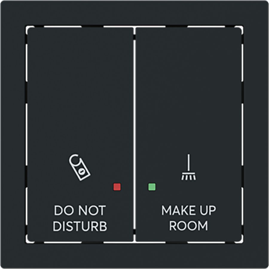 Bedieningswip voor serie disturb/room art-matzwart (2058-24-45M)