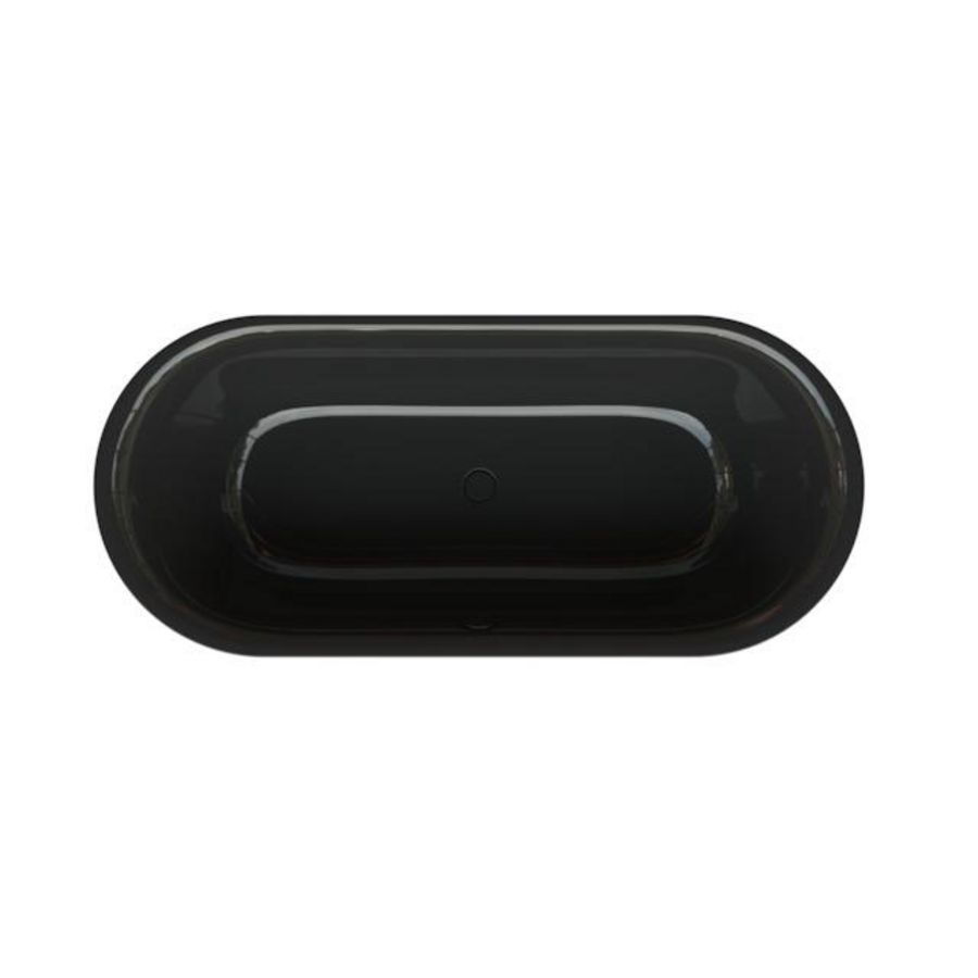 Bad BetteLux Oval 1800x800mm Zwart