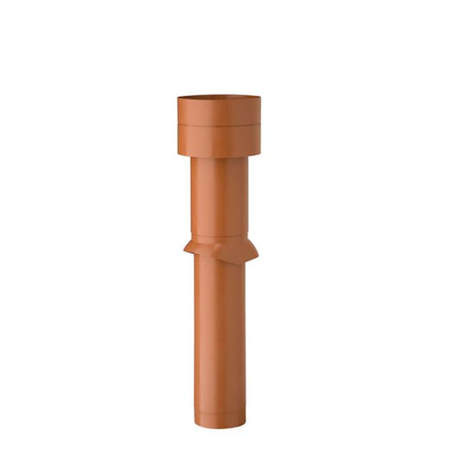 Dakdoorvoer Aerfoam HR-WTW 166 150/160mm L=1160mm V166 rood