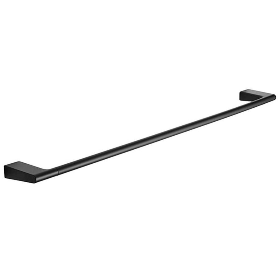 Handdoekhouder enkel 810mm mat zwart Style