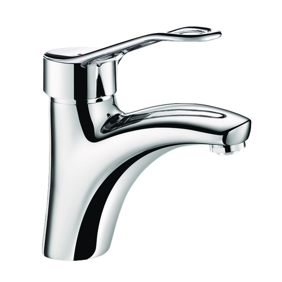 Wastafelmengkraan H.85 L.135 z. trekplug open greep 2521BEL