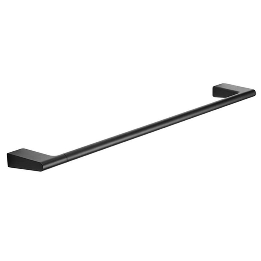 Handdoekhouder enkel 610mm mat zwart Style