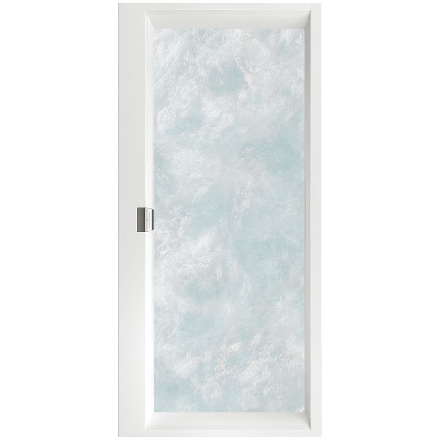 Bad 4-H Squaro E-12 m/ Airpool-C 160x75cm A-wit pos.1