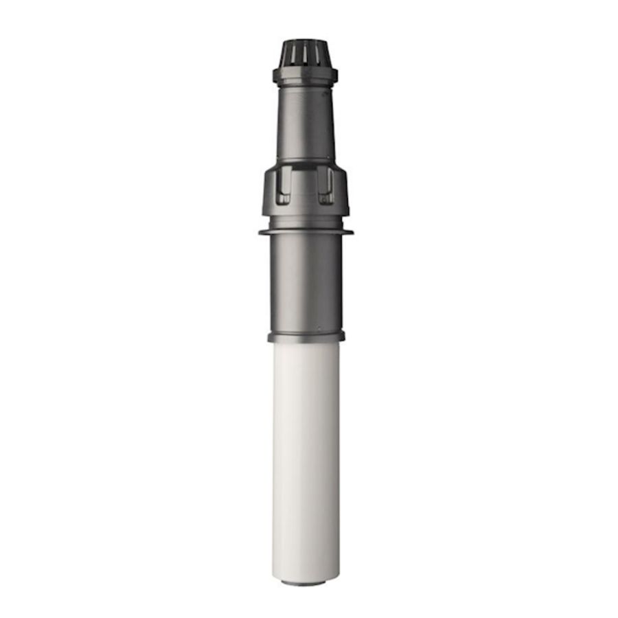 Dakdoorvoer ROLUX 4G HR PP 100/150 concentrisch zwart