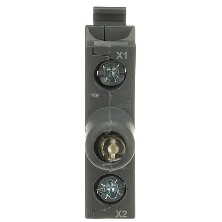 Verlichtingselement met LED geel bodem montage 110-130V AC