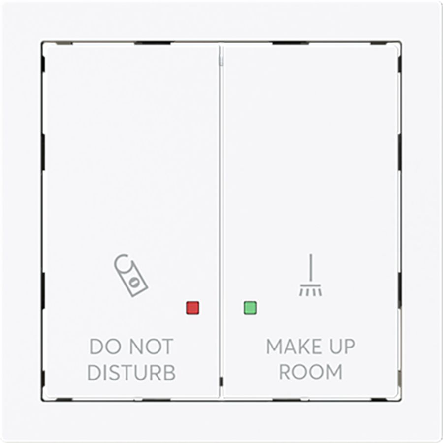 Bedieningswip voor serie disturb/room art-wit (2058-24-44G)