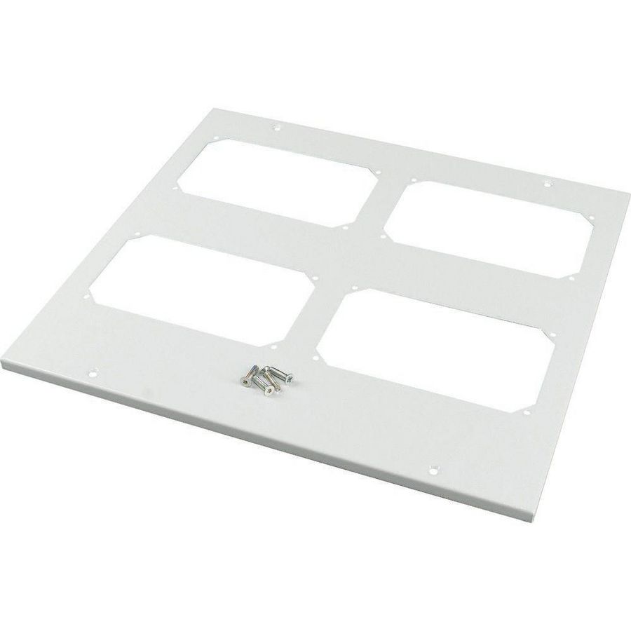 Dak- of bodemplaat voor F3A flensen IP55 BxD=1000x300mm