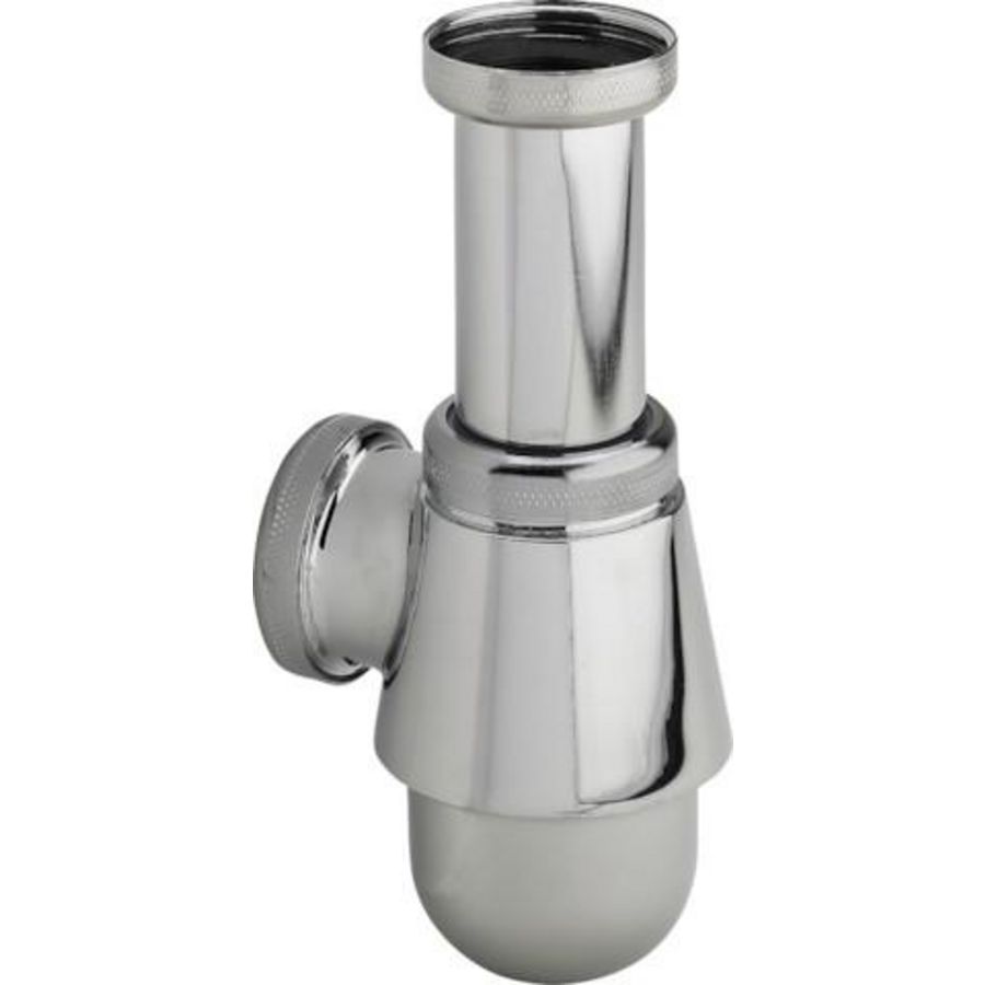 Bekersifon 1 1/4x1 1/4 messing/verchroomd 55552-111786