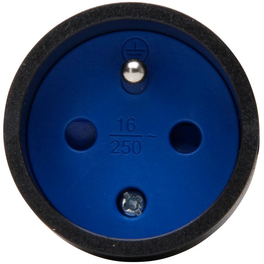 Contrastekker PA SH PVC zwart VVE=5