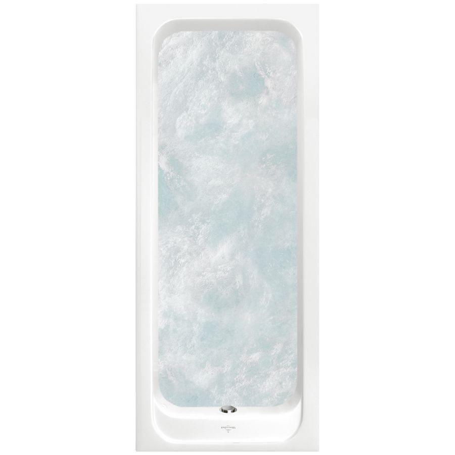Bad 4-H Architectura m/ Airpool-C 160x70cm A-wit pos.1