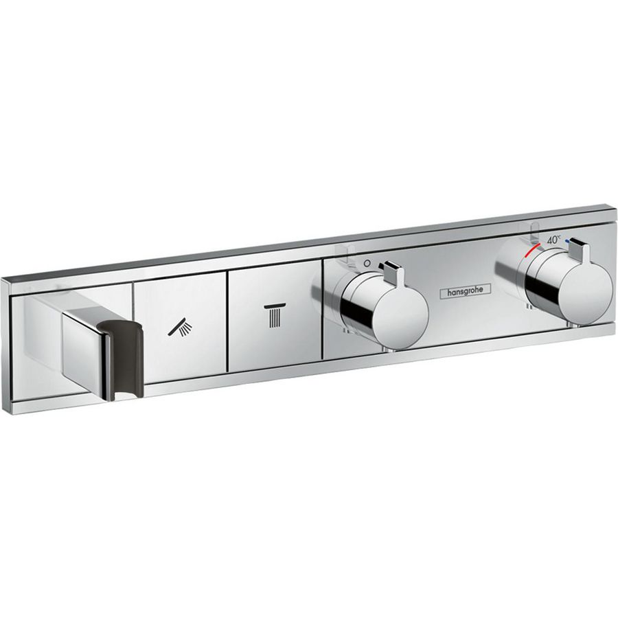 Afbouwdeel inbouwthermostaat RainSelect 2 functies 26l/min. chroom