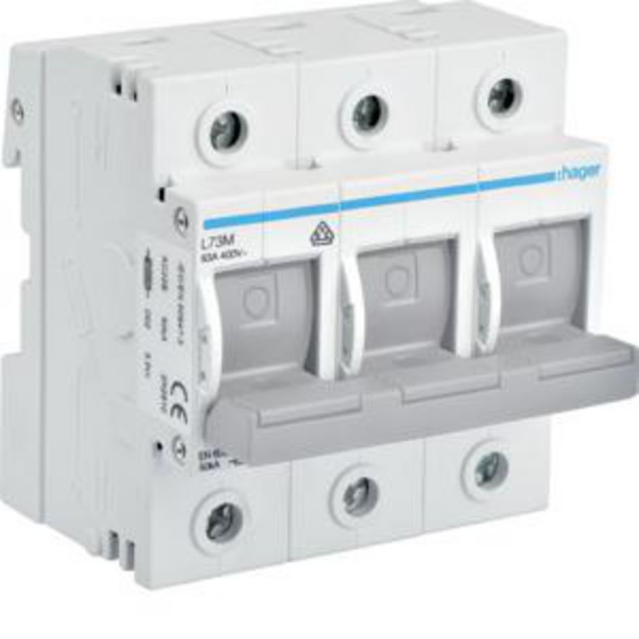 Patroonlastscheider D01/02 3P 63A