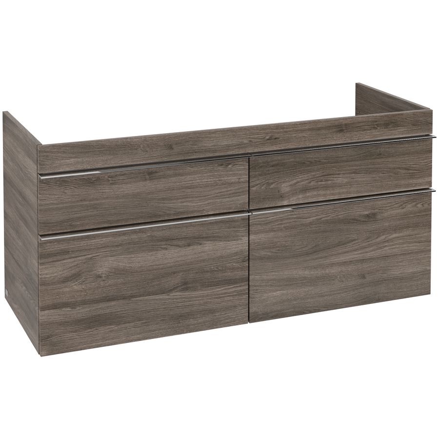 Wastafelonderkast Venticello 1253x590x502mm Stone Oak A93001RK