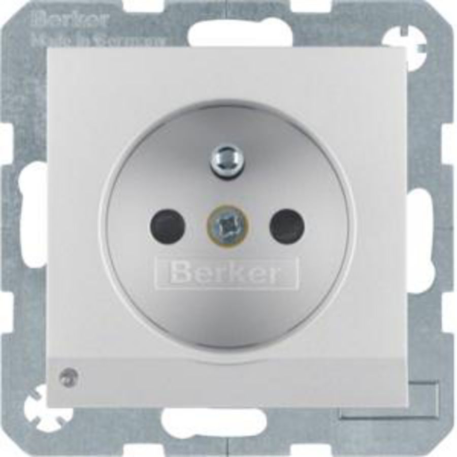 Wandcontactdoos penaarde led-orient. berker S.1/B.3/B.7