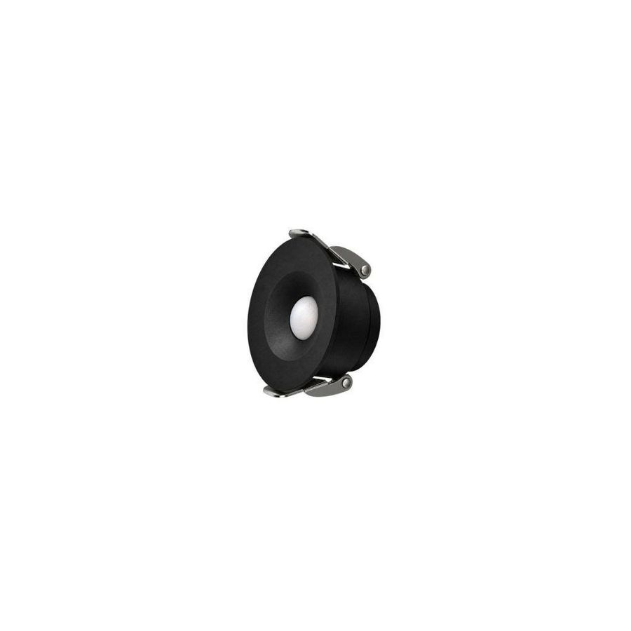 Spot Ø42*21mm 24V 3W zwart 2700K/3000K dimbaar