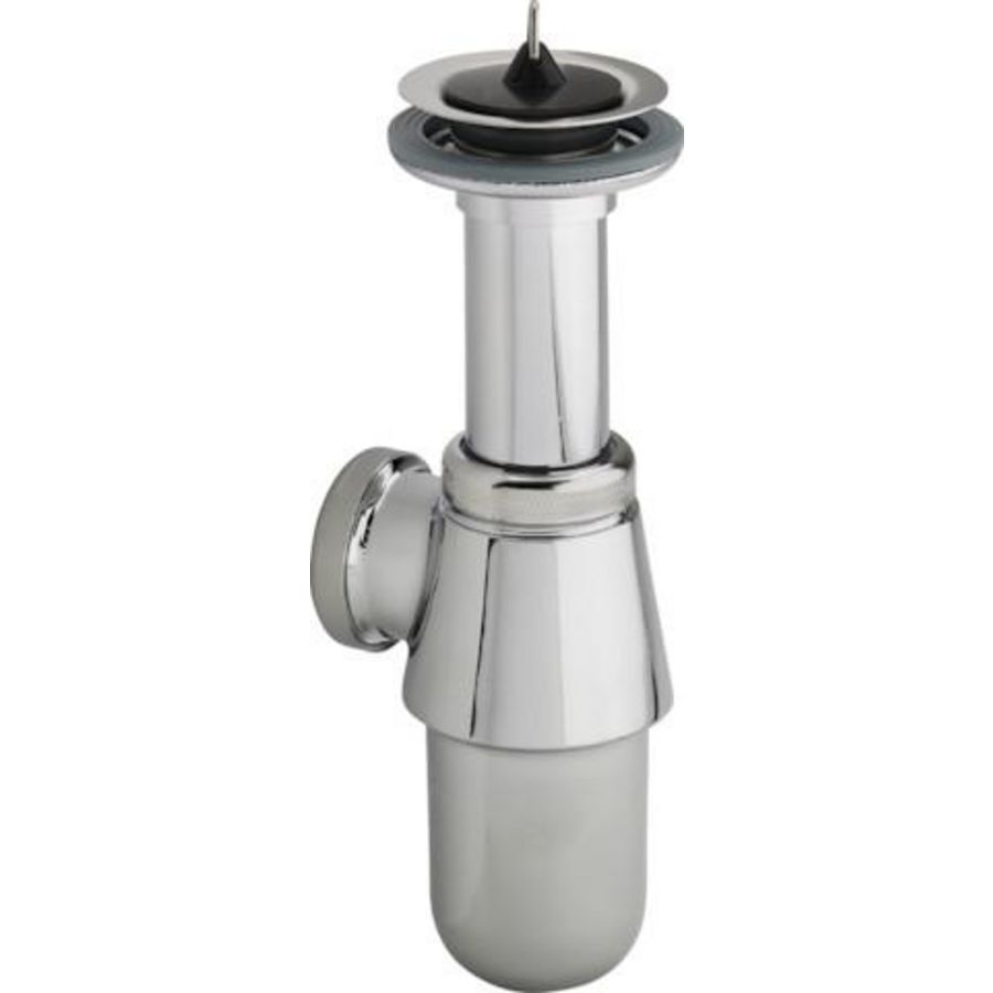 Bekersifon 1 1/4x1 1/4 messing/verchroomd 57542-105631