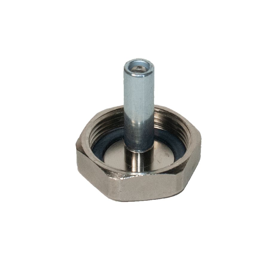Plug incl. magneet t.b.v. kogelafsluiter met filter 1 1/4"