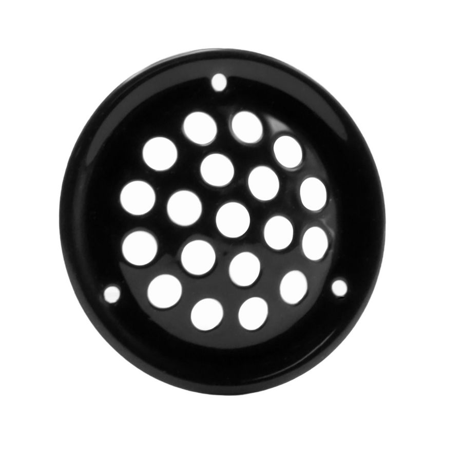 RVS rooster Ø52mm zwart