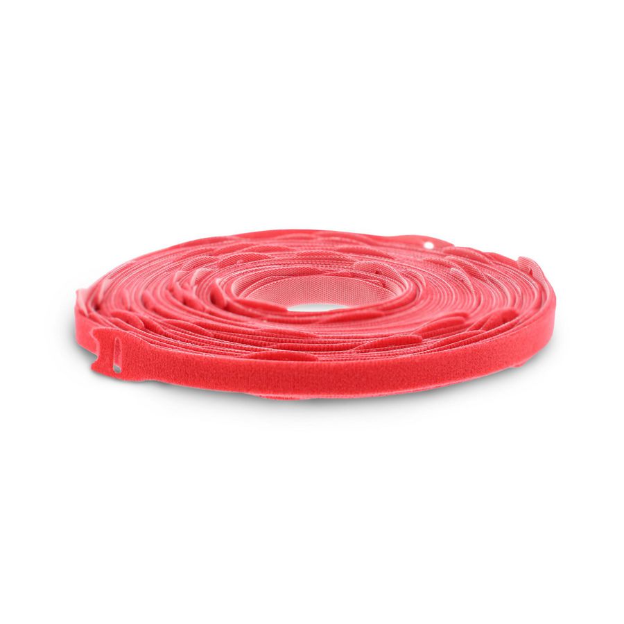 Rol a 50m. MEPAC klittenband bundelband 20x330mm rood