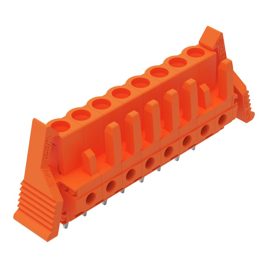 THT FE steker RE raster 5,08mm oranje 232-168/039-000 VVE=50