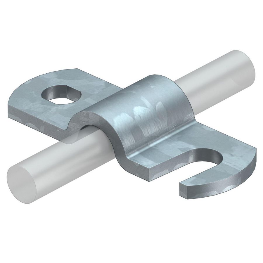 Brug met open sleufopening 56mm staal zinkt VVE=50