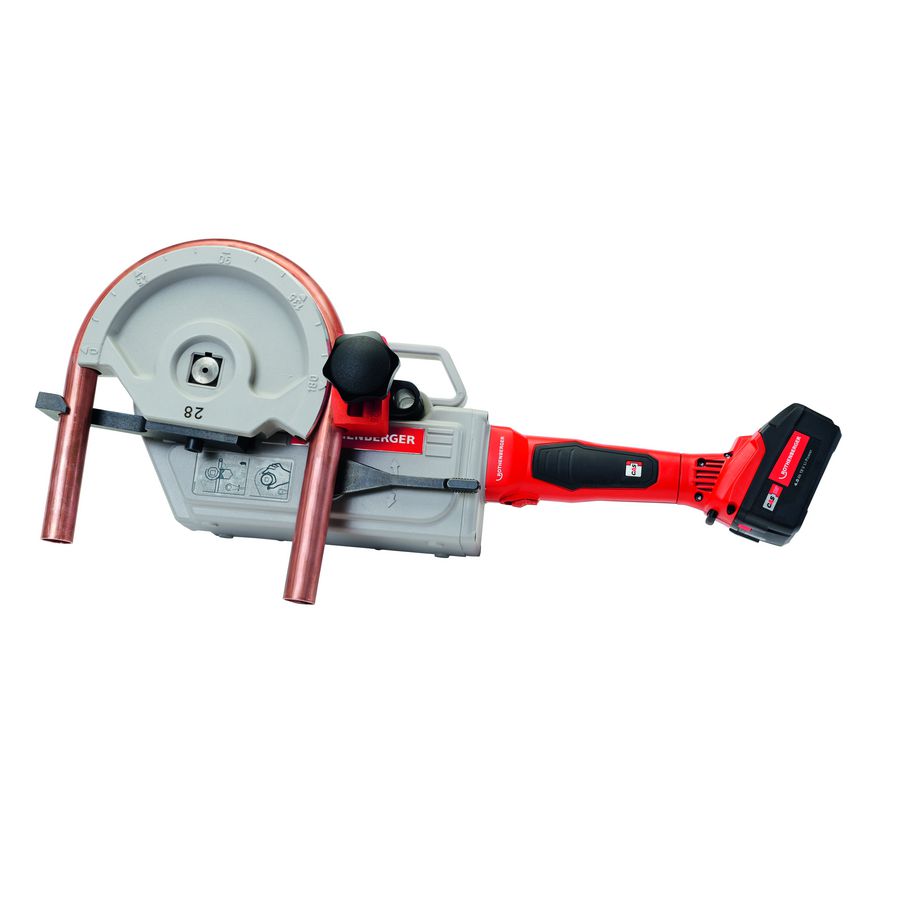 Robend 4000 e 18v/4ah accu+lader 1/2-5/8-3/4-7/8-1.1/8" cas