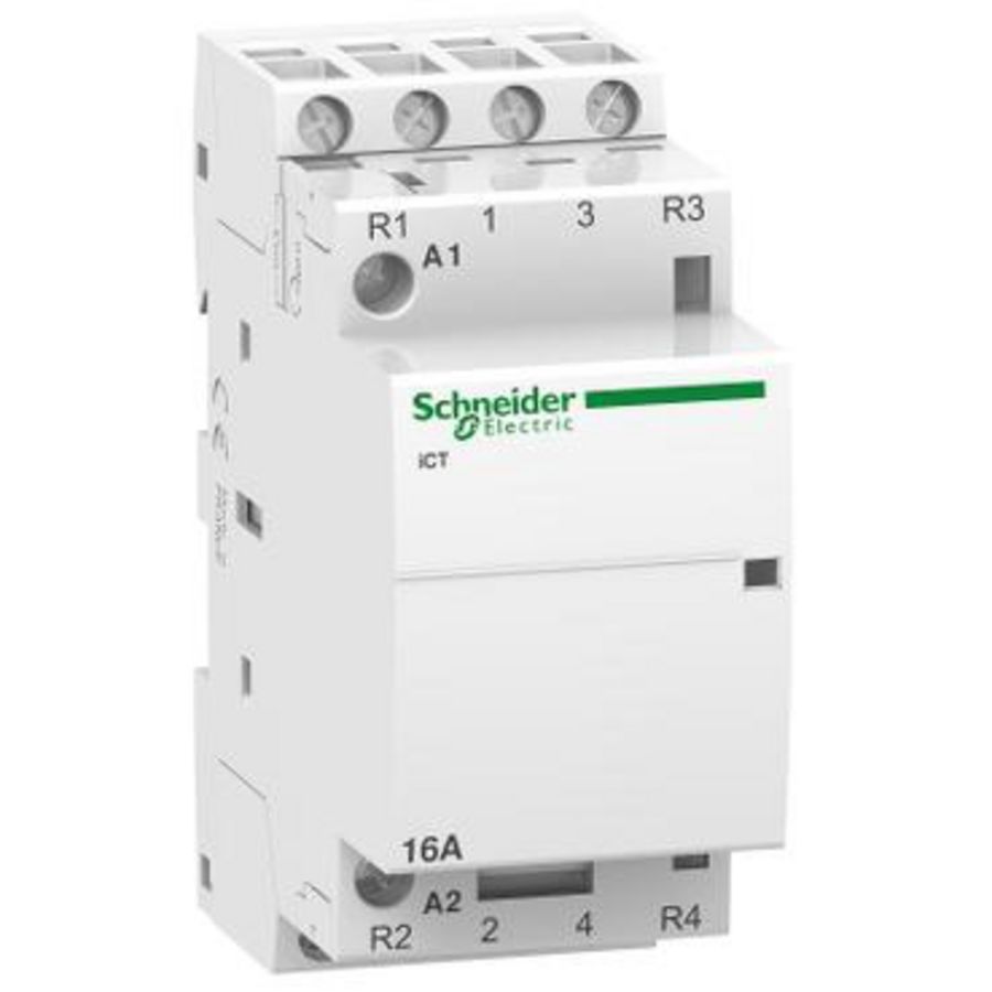 Magneetschakelaar 2 NO+2NC In=16A Uc=230V AC (50Hz) iCT