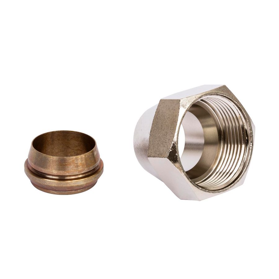 Knelkoppeling afsluiters RA-N/RA-C G1" x 22mm