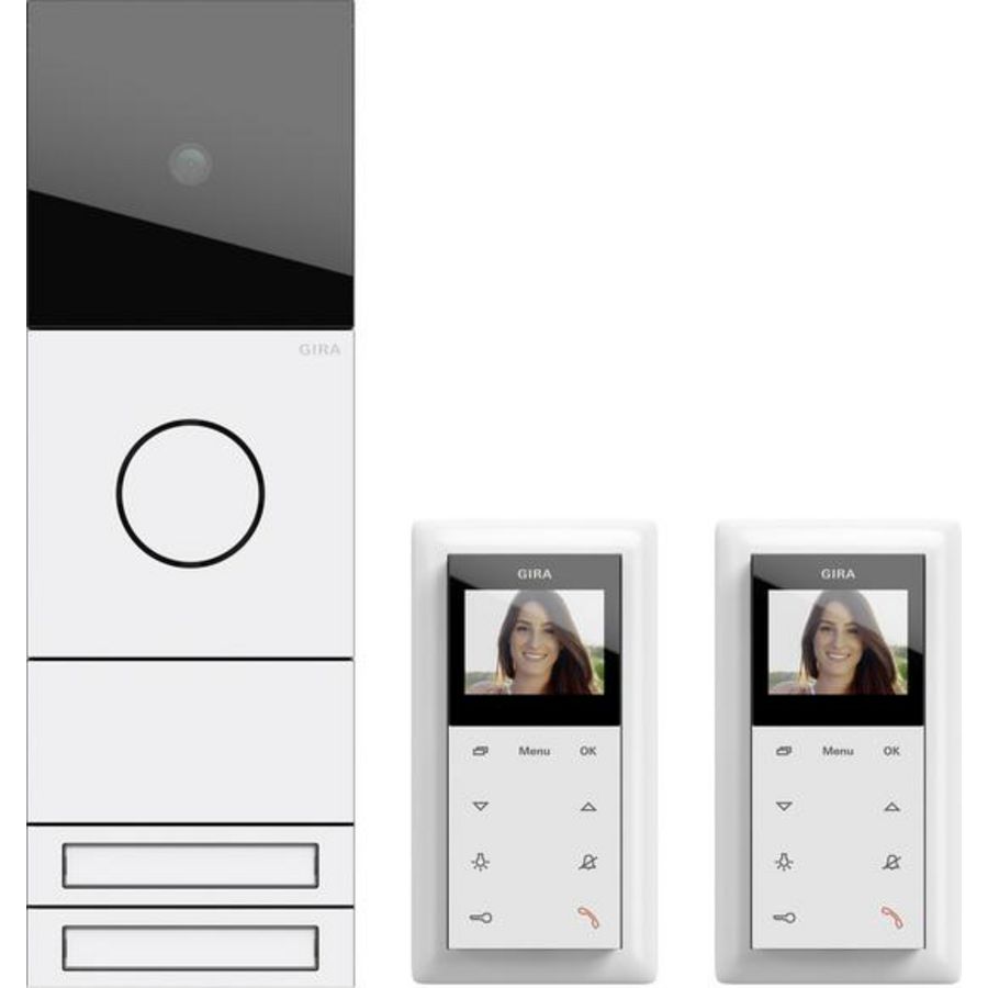 Tweegez.won.-pakket video System 106 verkeerswit(gel.)