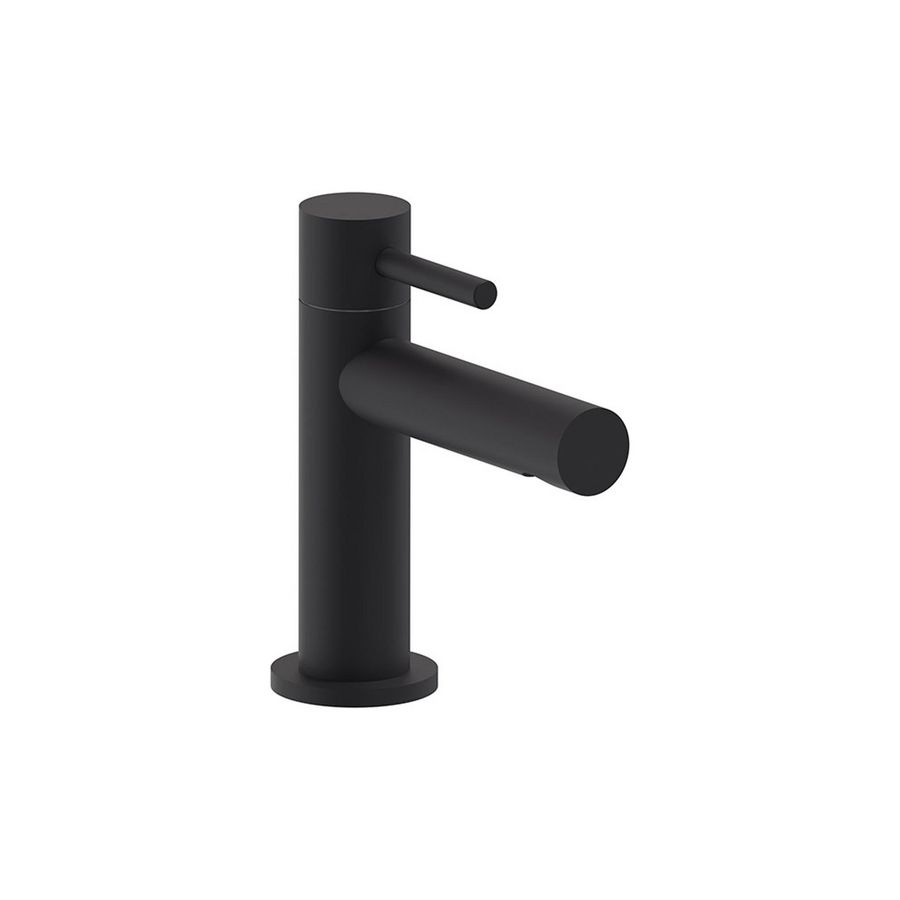 Fonteinkraan STILO model S sprong 89mm mat zwart PED MAY