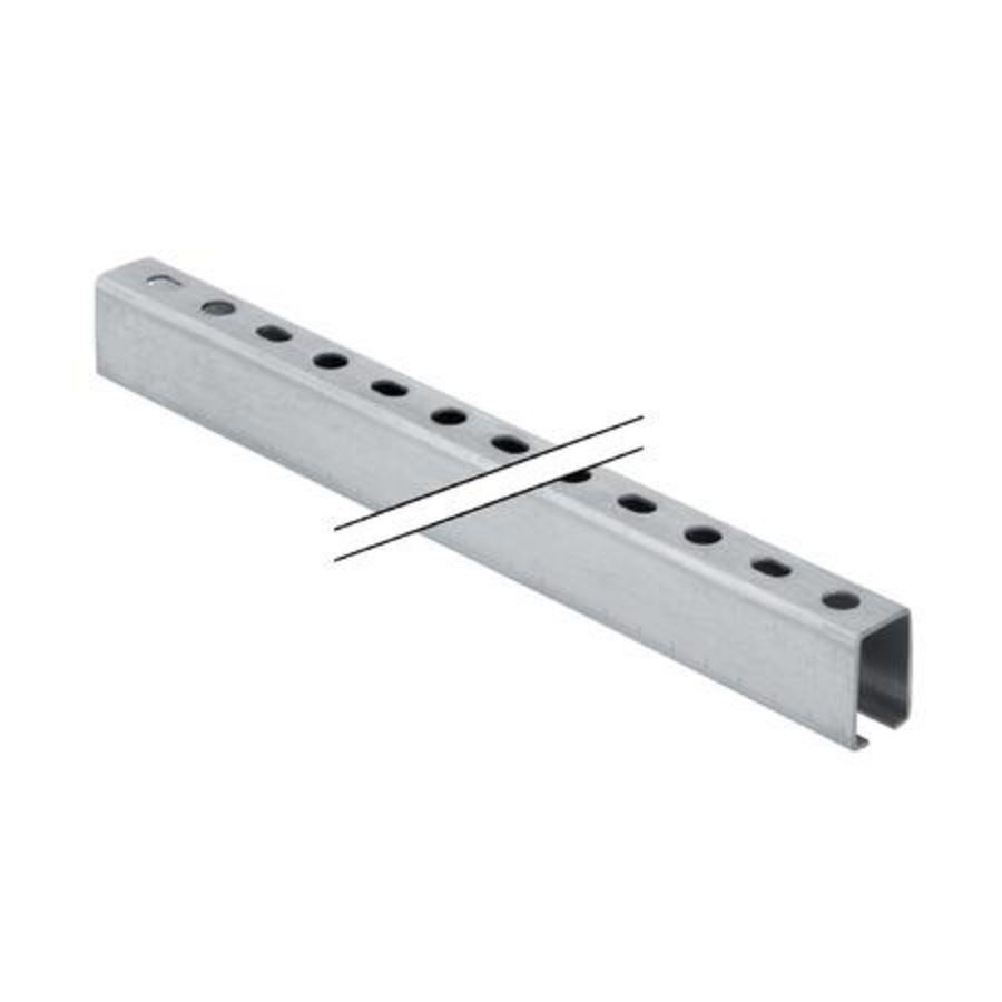 Pluvia draagbuisprofiel MPC lengte 5 m 40x60 mm