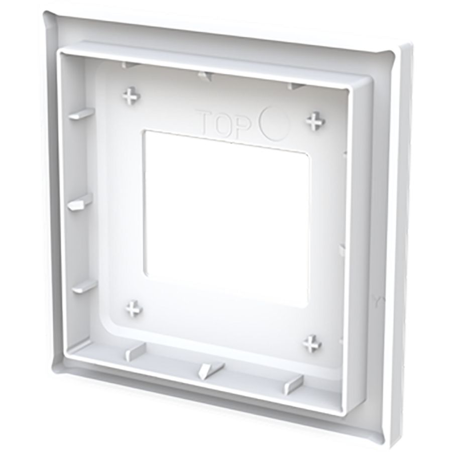 Centraalplaat voor digitale radio art-matwit (8252-44M-101)