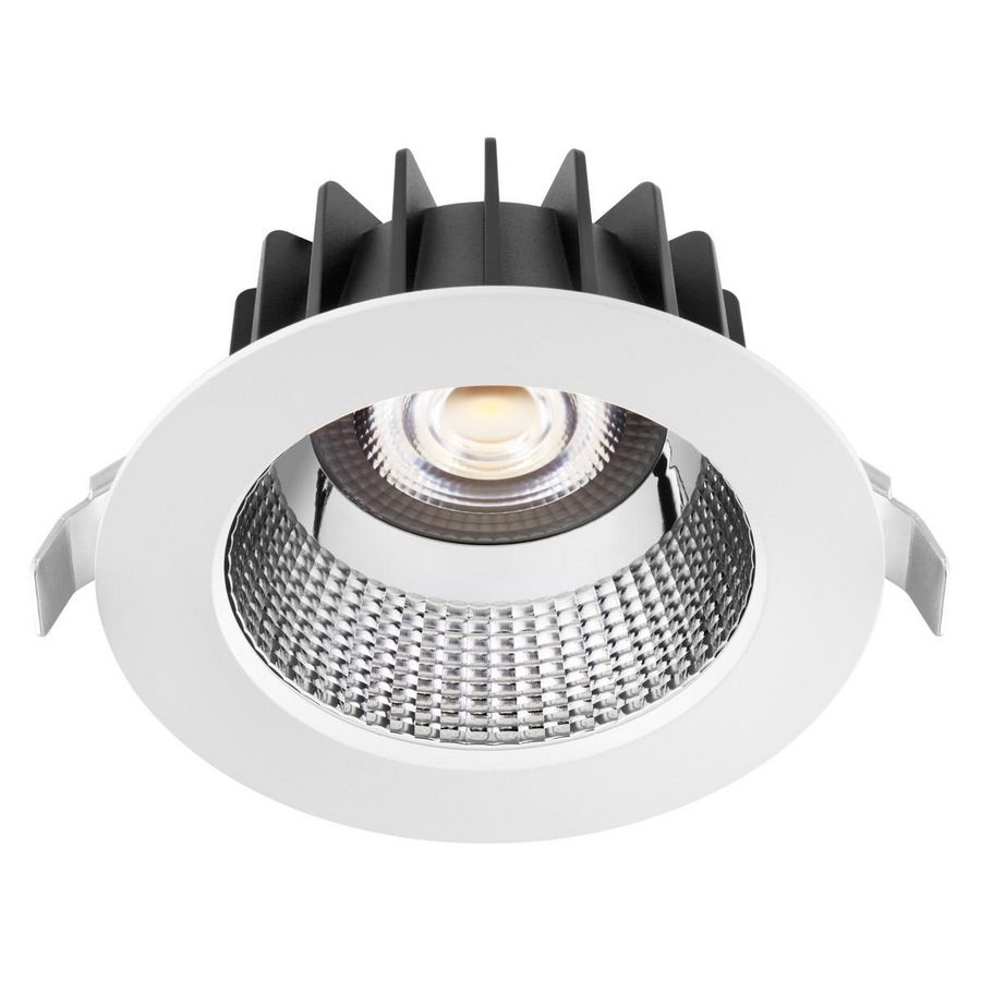 LED-Inbouwspots 3000K 18W statisch symmetrische Optiek