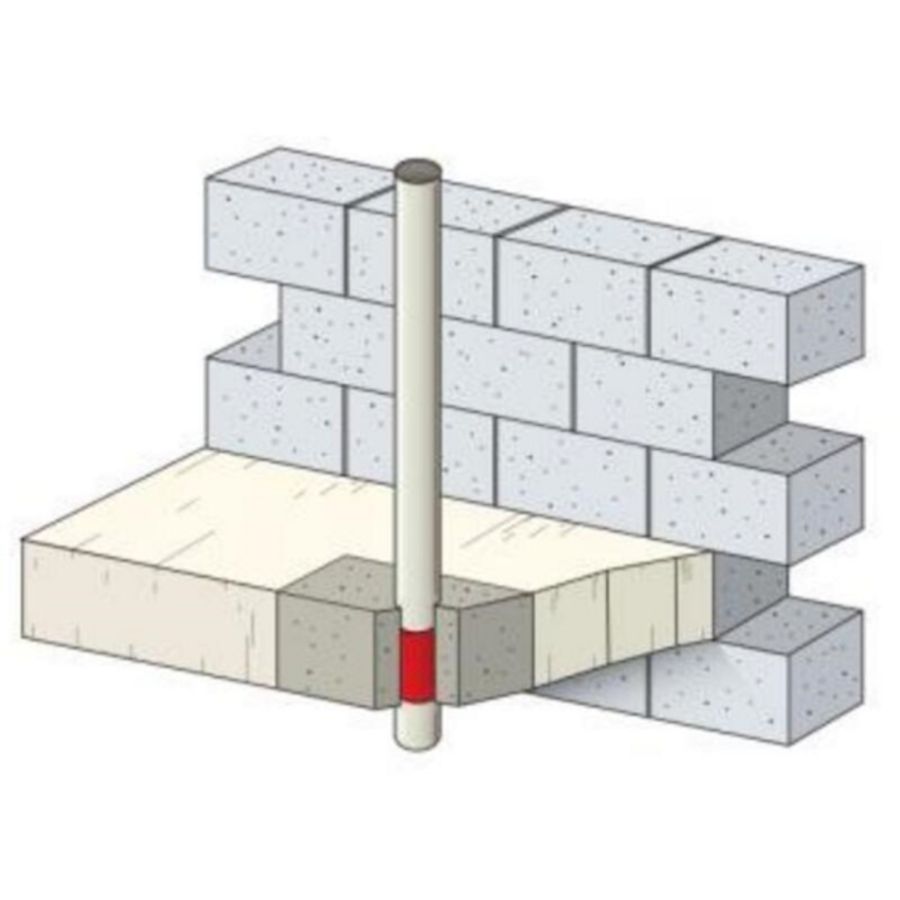 Brandwerende wikkel 2uur 110mm