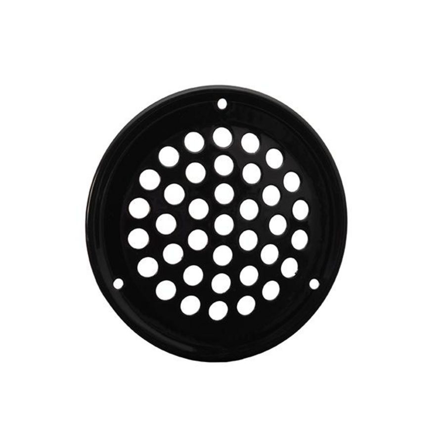 RVS rooster Ø69mm zwart