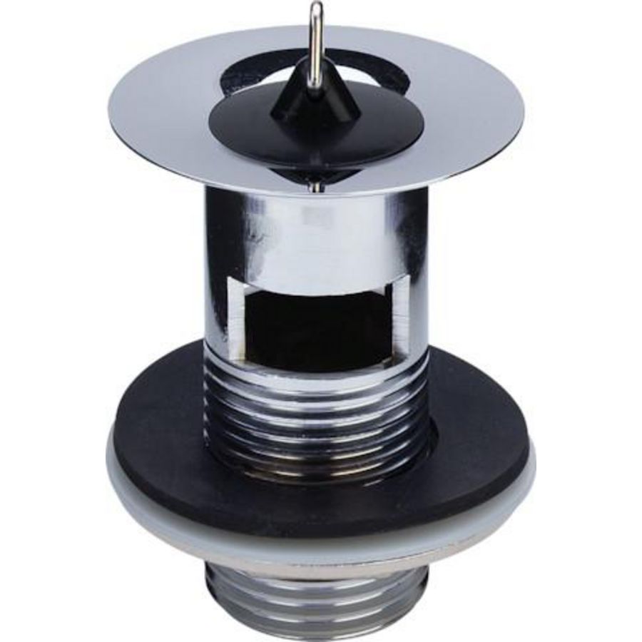 Schachtplug 1 1/4x60x70 messing/verchroomd 5222-102296