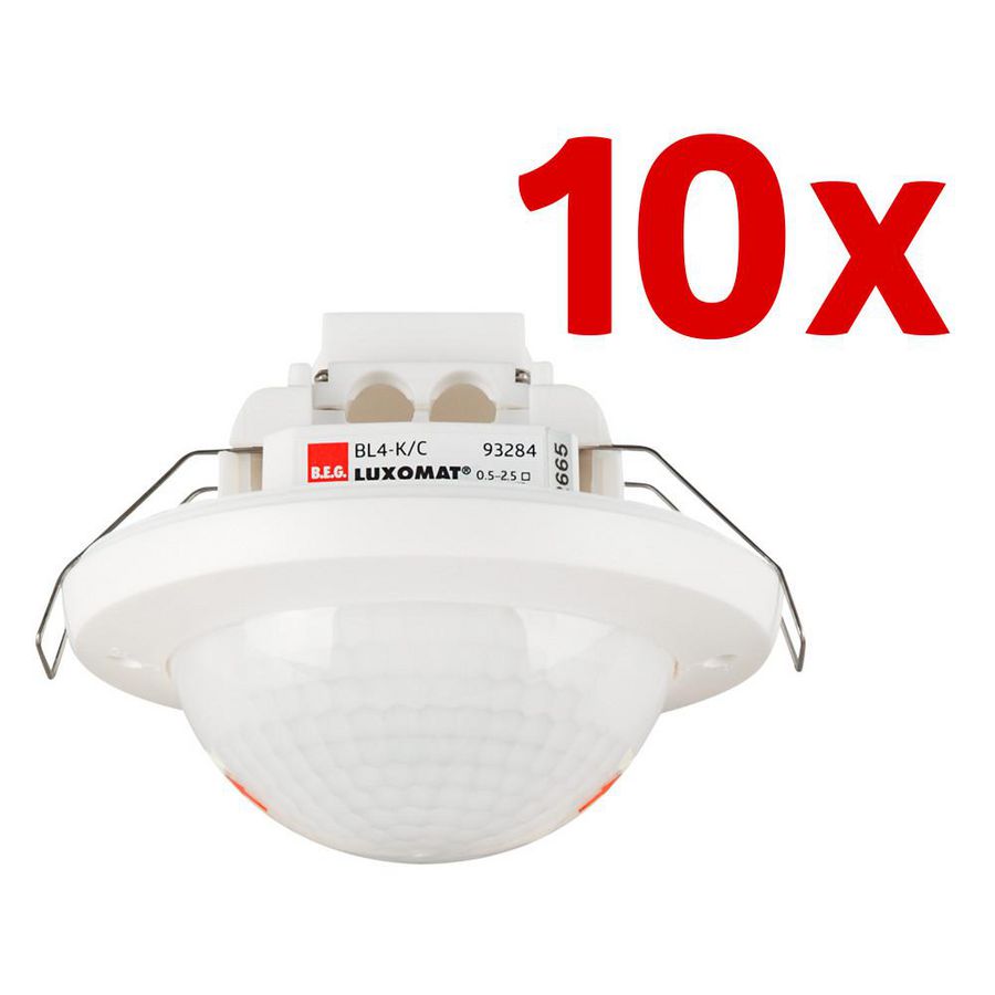 Bewegingsmelder gangen 360gr. IB wit IP20 32m 1Kanaal
