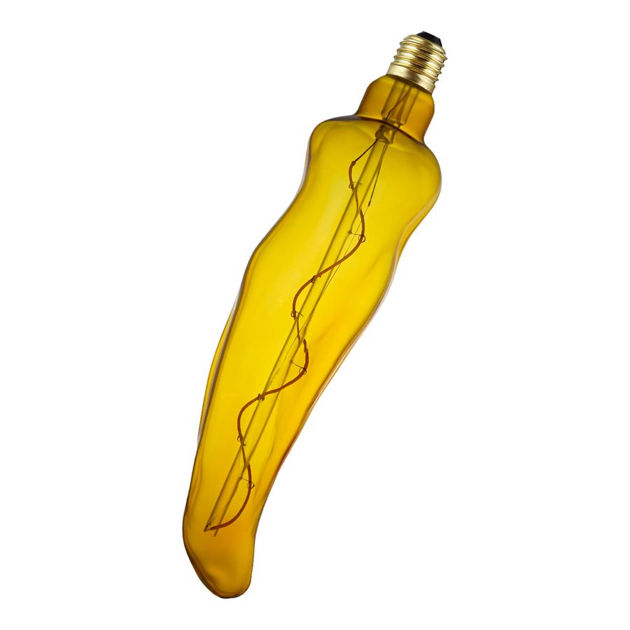 LED-lamp Pepper Fil E27 DIM 5W 300lm geel