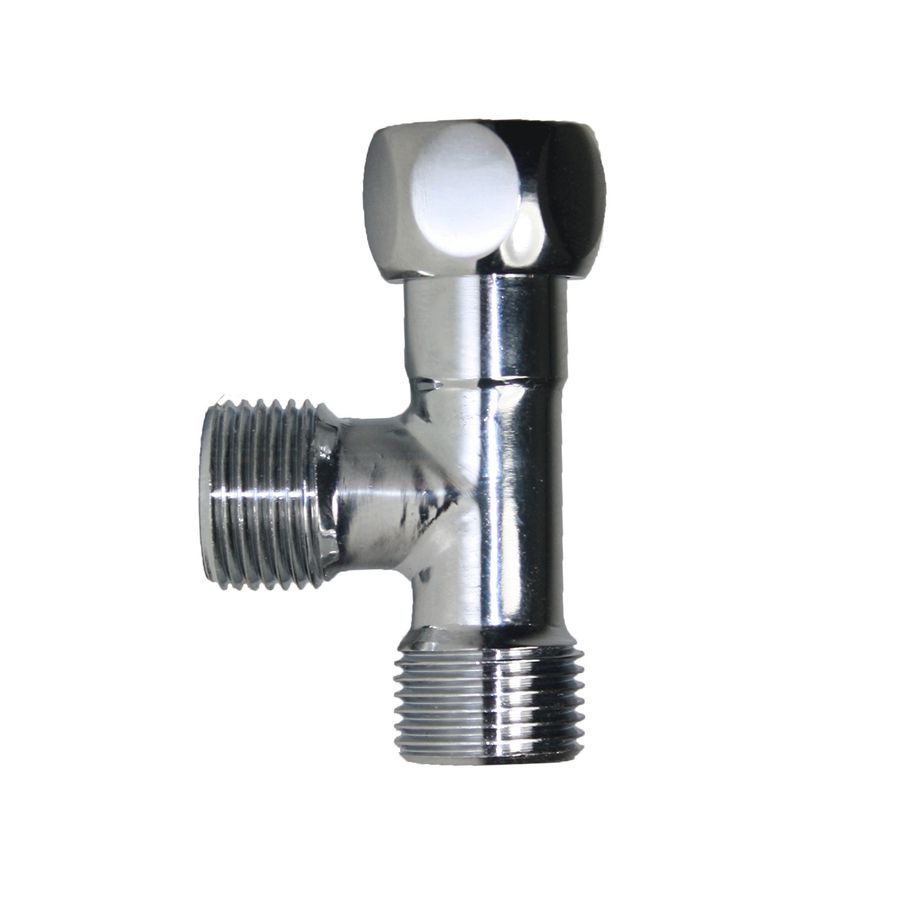 Pro T-stuk chroom 3/8" BIN x 3/8" BUI x 3/8" BUI