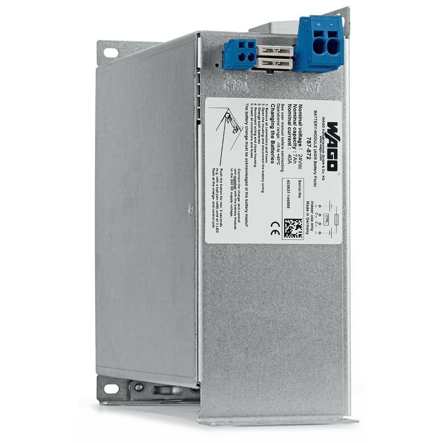 Loodvlies accumodule Ingangsspanning DC 24V 787-872