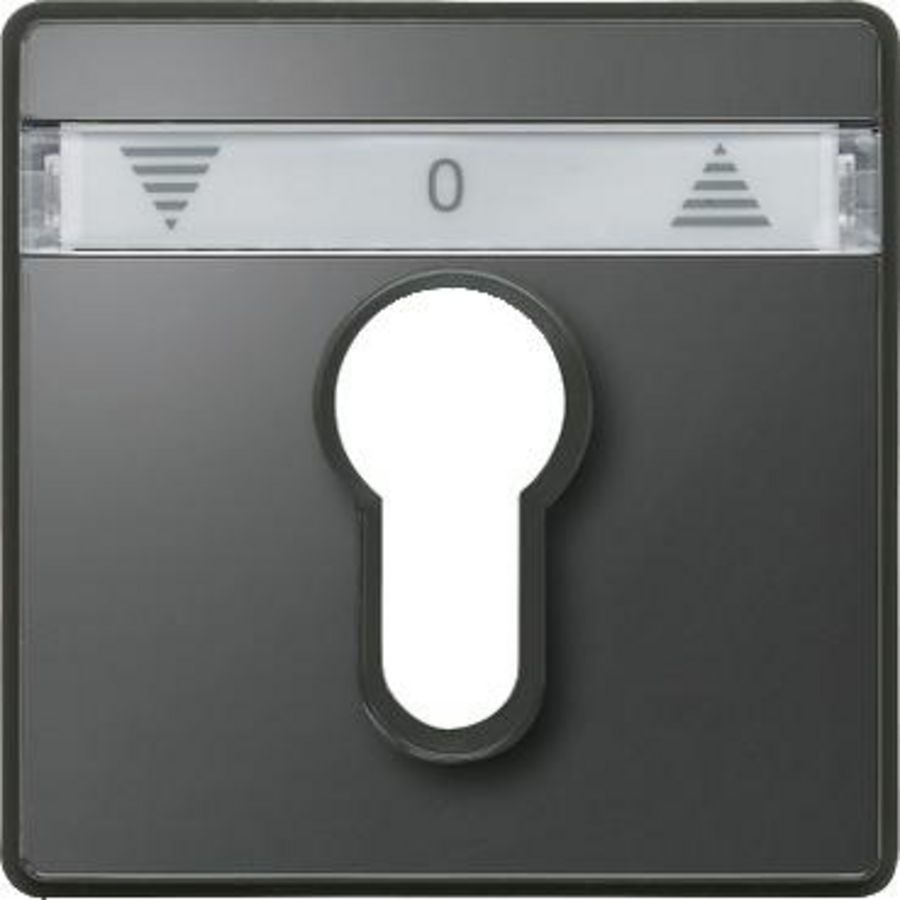 "Centraalplaat voor jaloezieschakelaar - Antraciet - IP44 -