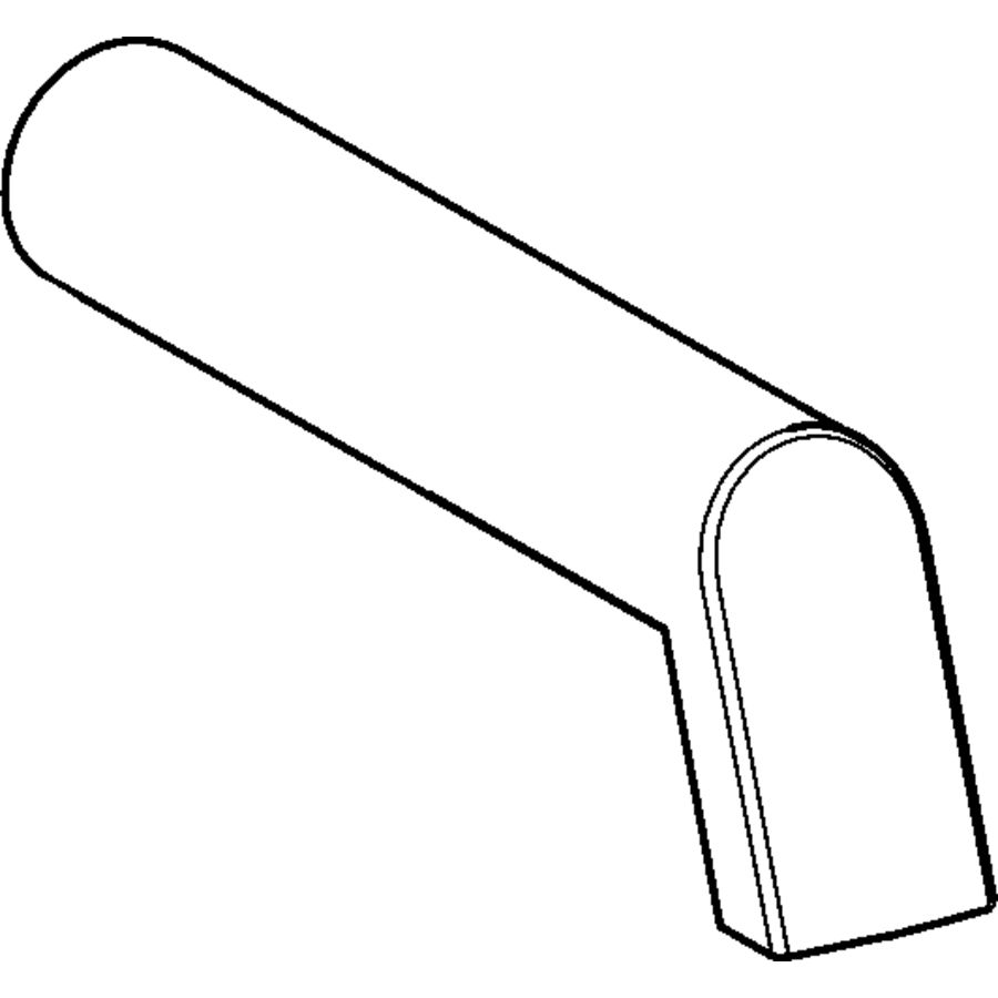 Wanduitloop compleet 240mm