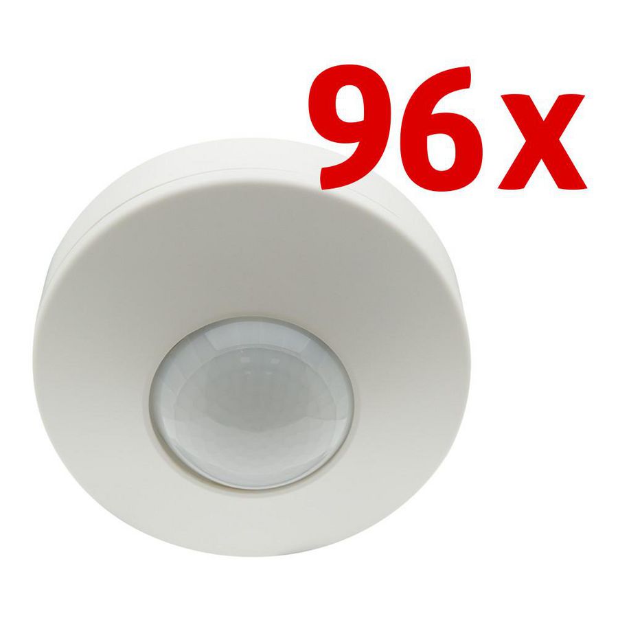 Bewegingsmelder Plafondmontage 96x 360gr. OB wit IP44 10m