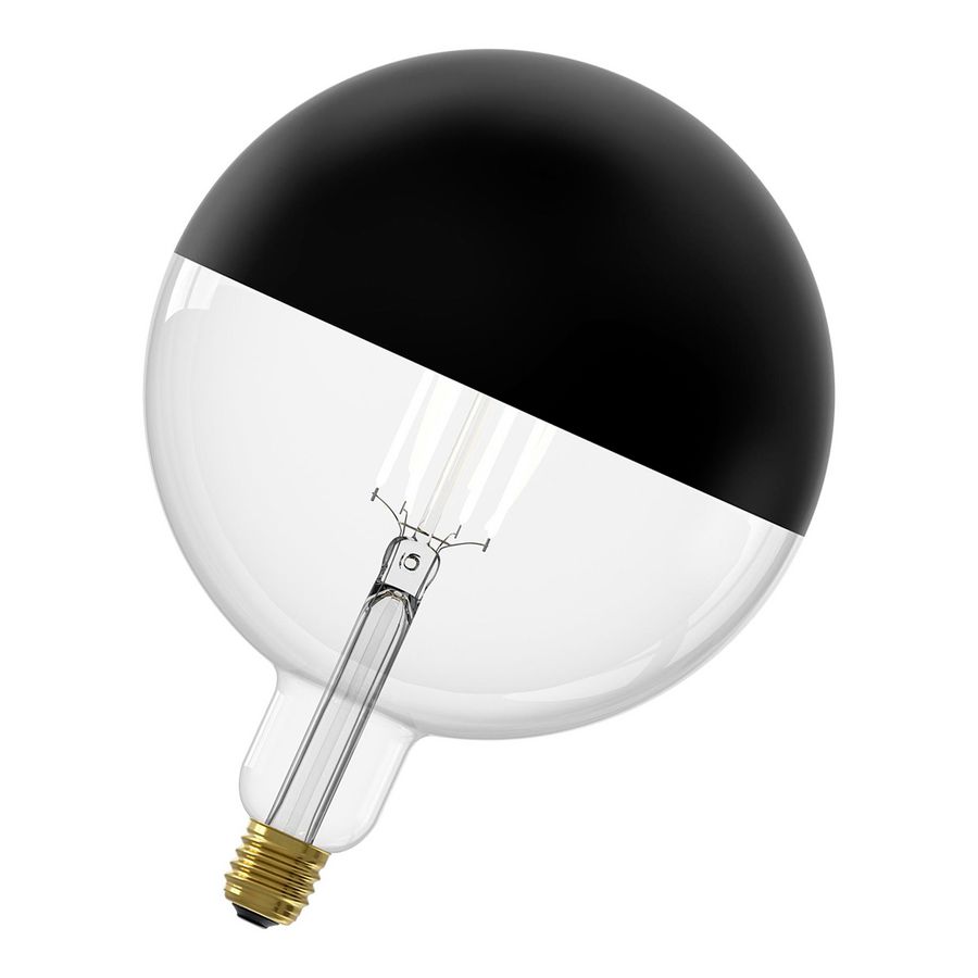 LED-lamp Black&Gold Kalmar TM zwart E27 DIM 6W 33W 1800K