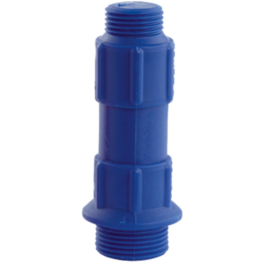 Pro Bouwstop 1/2" messing blauw