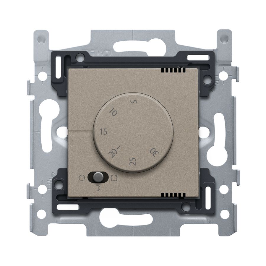 Elektronische thermostaat bronze