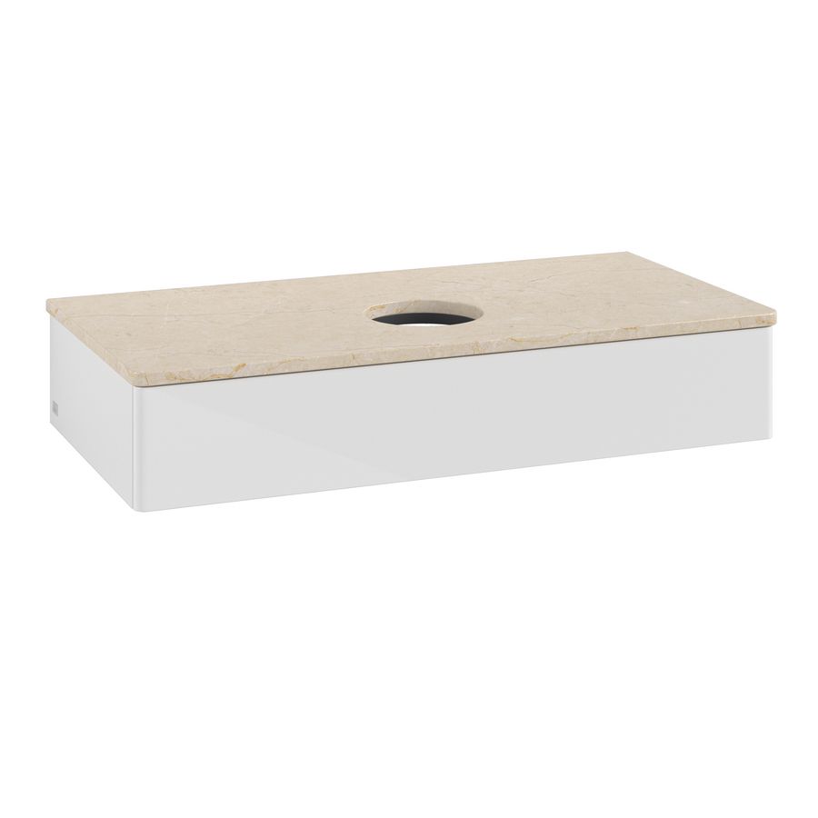 Wastafelonderkast Antao 1000x190x500mm G.White.L K09013GF