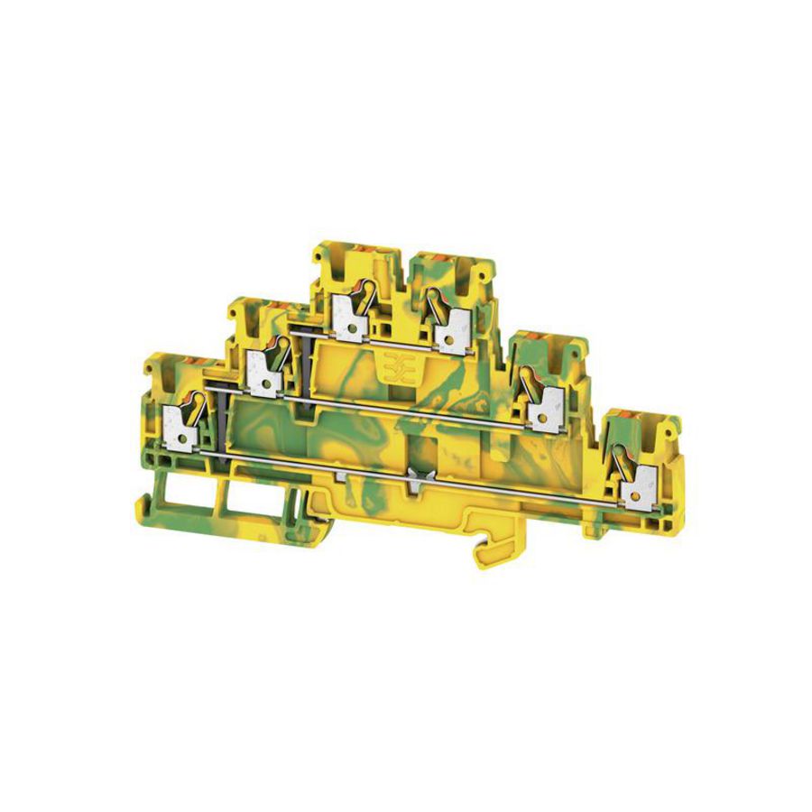 Aardklem PE groen/geel 2.5mm² 800 Vr 2428550000 VVE=50